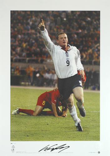 Legends Series: Signed by Wayne Rooney