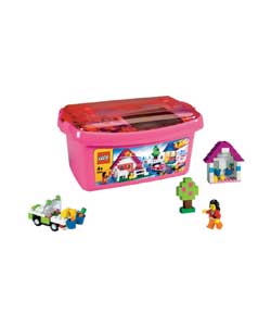 Unbranded LEGO; Large Pink Brick Box