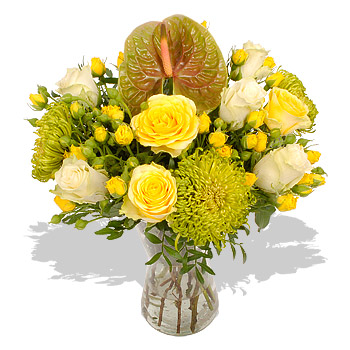 Unbranded Lemon Sorbet - flowers