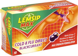 Lemsip Max Strength Cold & Flu Direct Blackcurrant