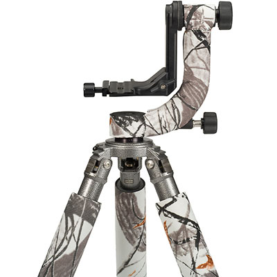 This Lens Coat LCW200 Wimberley WH-200 Head Cover (Realtree Hardwoods Snow) is made of neoprene and 
