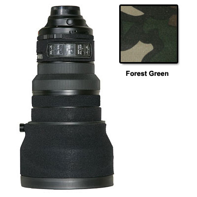 Unbranded LensCoat for Nikon 200 VR - Forest Green