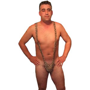 Unbranded Leopard Print Mankini