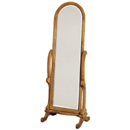 Les Saisons cherry floor standing mirror furniture