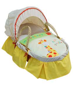 Unbranded Lets go on Safari Moses Basket