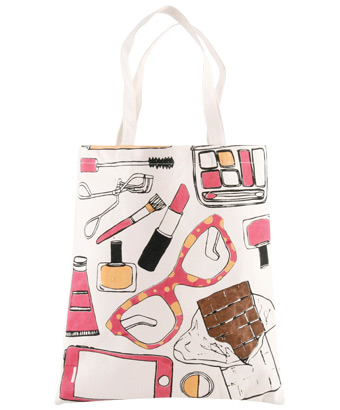 Unbranded Lets Make Up Shopper Bag