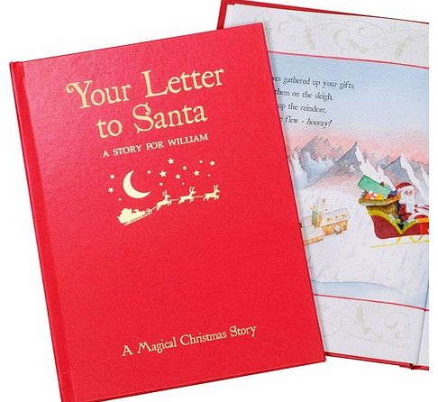 Unbranded Letter To Santa Personalised Book