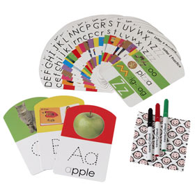 Unbranded Letter Writing Practice Cards