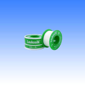 Unbranded Leukosilk Tape 2.5cm x 5m single roll