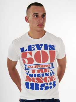 Unbranded Levi`andreg; California 501 Logo T-Shirt