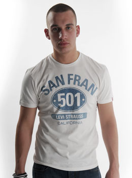 Unbranded Levi`andreg; San Fran 501 Logo T-Shirt