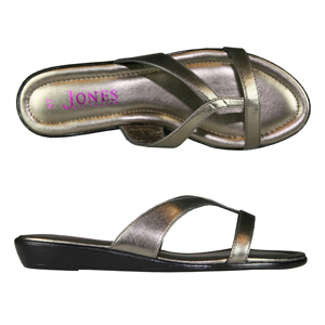 Unbranded Levina 3 - Metallic Pewter