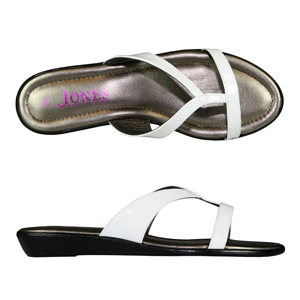 Unbranded Levina 3 - White Patent