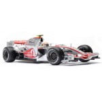 Mattel has released a 1/18 replica of Lewis Hamilton`s 2007 McLaren MP4/22. It measures approximatel