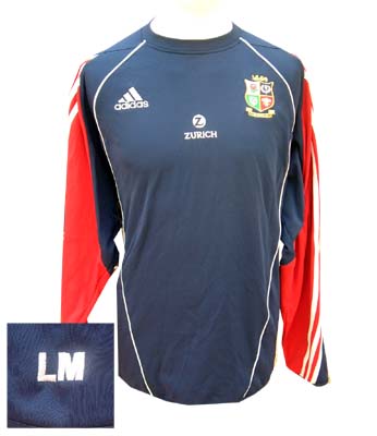 Unbranded Lewis Moody - British Lions 2005 team issue training shirt