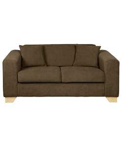 Unbranded Lewis Regular Sofa - Mocha