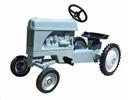 Unbranded Licensed Little Grey Fergie Pedal Tractor: 85x45x62 - Grey