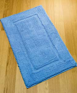 Cotton with polypropylene backing. Machine washable.Size (L)80, (W)50cm.