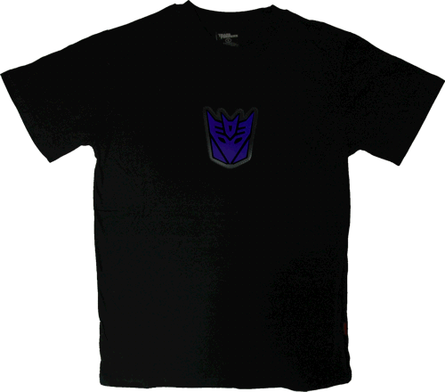 Unbranded Light Up Men` Decepticon Transformers T-Shirt