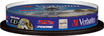 Verbatim Lightscribe CD-R 10 Cake Information: CD recordable for direct disc labelling 52X 700MB Sup