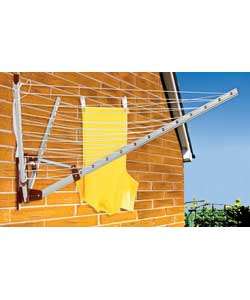 Unbranded Lightweight Inside/Outside Wall Mounted Airer