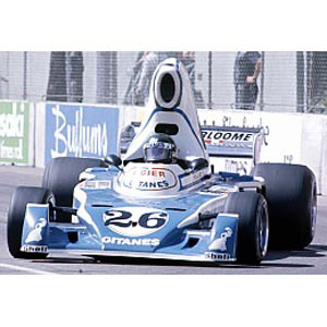 Spark has confirmed a 1/43 replica of Jacques Laffite`s Ligier JS05 which he raced in the 1976 Formu