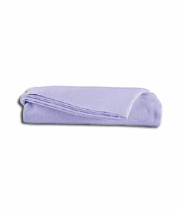 Lilac Double Fitted Sheet.