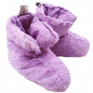 Unbranded Lilac Furry Slipper Boots