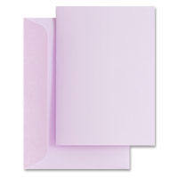 lilac invitations and envelopes