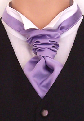 Unbranded Lilac Scrunchie Cravat