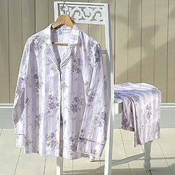 Lilac Stripe Pyjamas