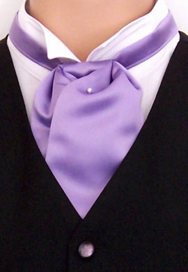Unbranded Lilac Wedding Cravat