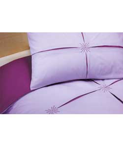 Lille Single Duvet Cover Set - Lilac/Plum