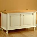 Lilly Painted Pine Blanket box furniture