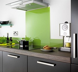 Unbranded Lime Green Kitchen Splashback