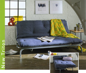 Limelight- New Triton- 4FT 6" Metal Sofa Bed