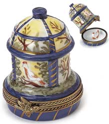 Limoges Bird Cage