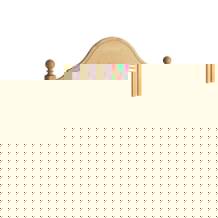 Unbranded Lincoln Pine 3and#39; panel headboard