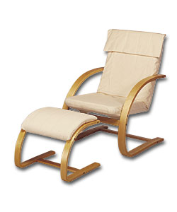 Lind Bentwood & Footstool