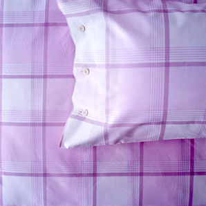 Linear Standard Pillowcase- Quartz