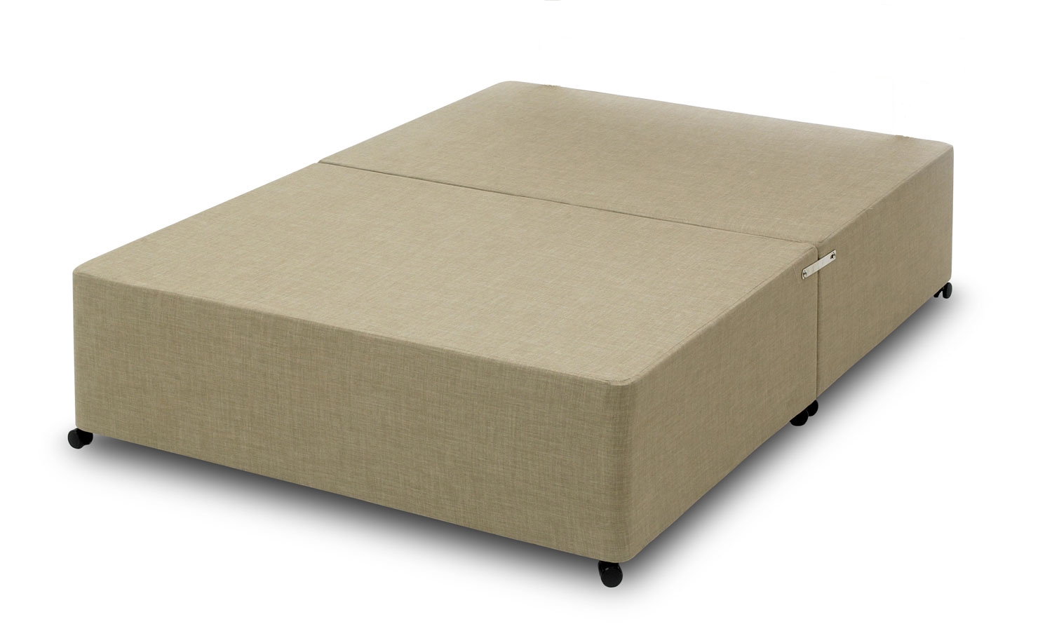 Unbranded Linen Divan Bases - no drawer, 2 or 4 drawers -