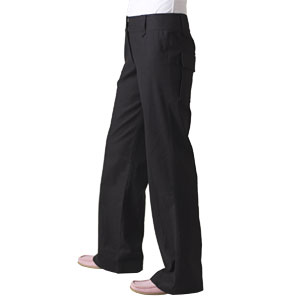 Linen Trousers- Black- Size 10