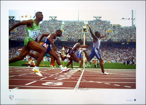 Unbranded Linford Christie limited edition signed Ltd. Ed. Print