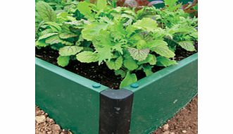 Unbranded Link-a-bord Single Raised Bed Kit