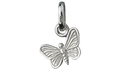 Unbranded Links of London Sterling Silver Butterfly Heart