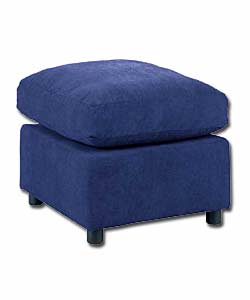 Linton  Ottoman - Blue