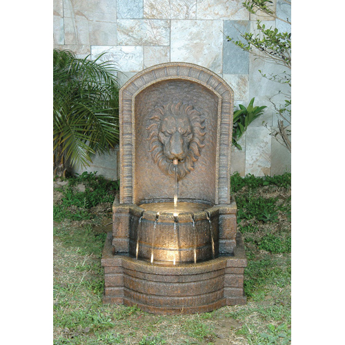 This resin-stone self contained water feature kit add a stunning feature to your garden and also the
