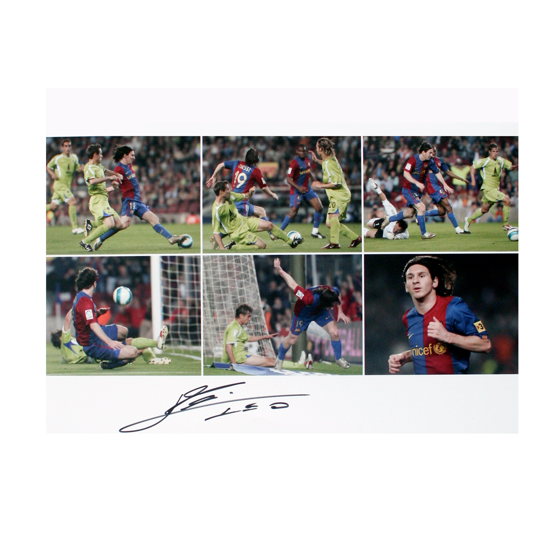 Unbranded Lionel Messi Signed Photo - Incredible Goal