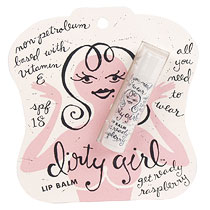 Extra fancy, non-petroleum based with vitamin E and SPF 18. Get-ready raspberry flavour. 4.2g balm.