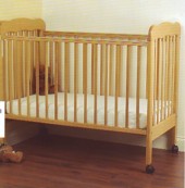 great value cot. made from high quality beech wood. drop side with teething rail. in natural and